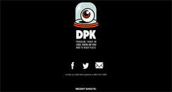 Desktop Screenshot of dpk.co.za