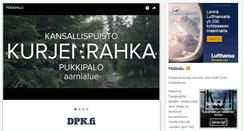 Desktop Screenshot of dpk.fi